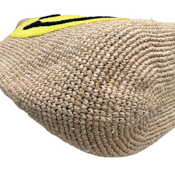 Loewe Paula's Ibiza Smiley 2WAY Handbag Yellow - Picture 6 of 9